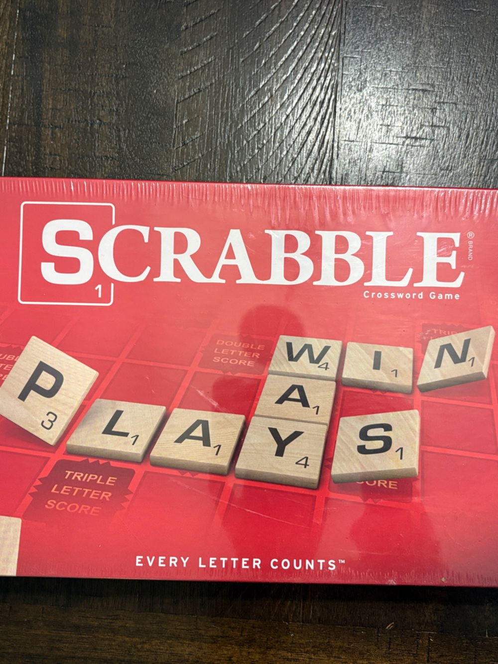Hasbro Scrabble Board Game - Red